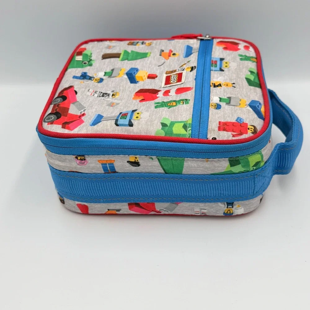 Pottery Barn Kids LEGO Lunch Box Boy Mackenzie Insulated Minifigure School Bag